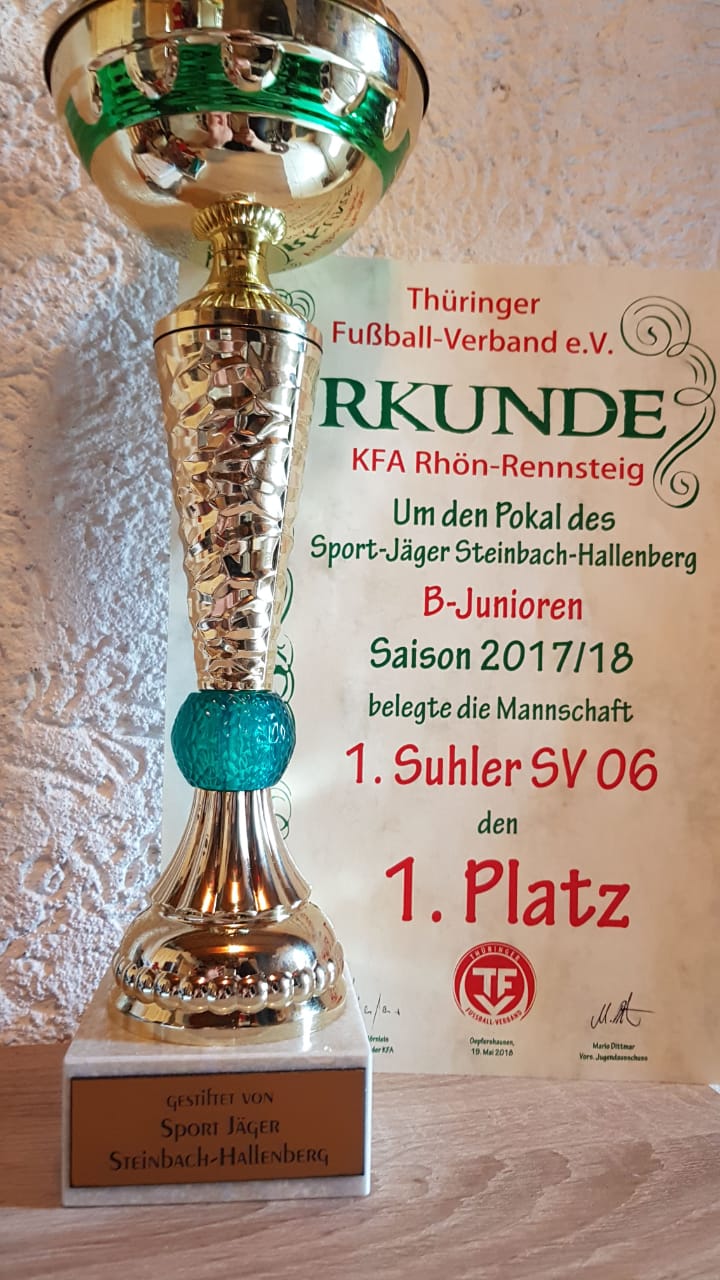 B Jugend Pokal Steinbach-Hallenberg