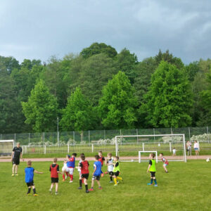 Erstes Training ohne Auflagen