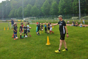 Erstes Training ohne Auflagen