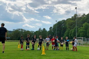 Erstes Training ohne Auflagen