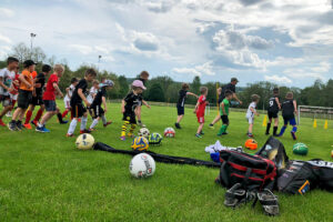 Erstes Training ohne Auflagen