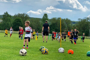 Erstes Training ohne Auflagen